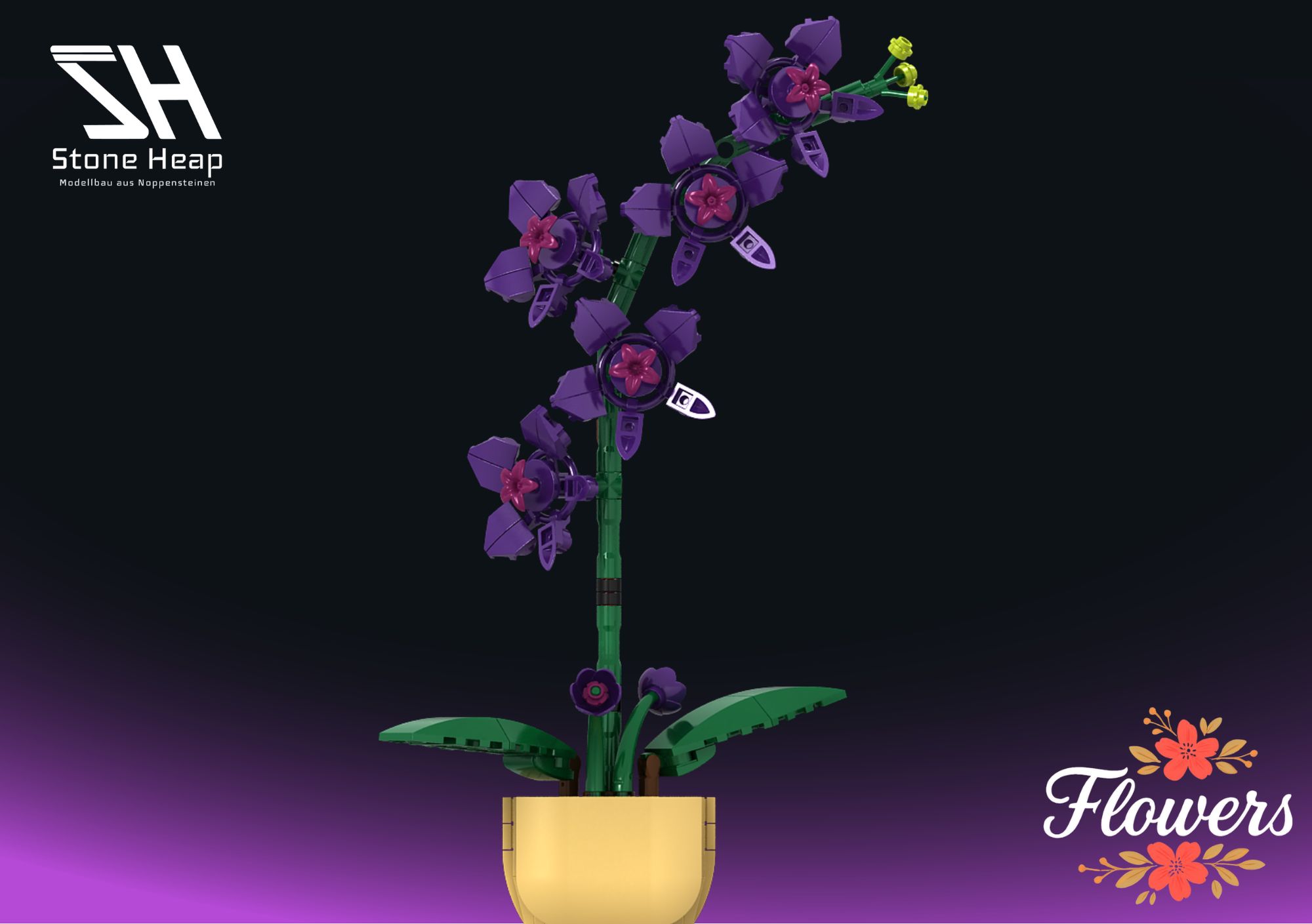 SH-11011 Orchidee im Topf