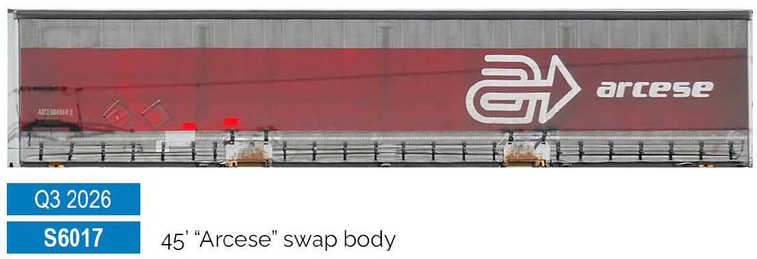 S6017 Arcese 45' Swap Container