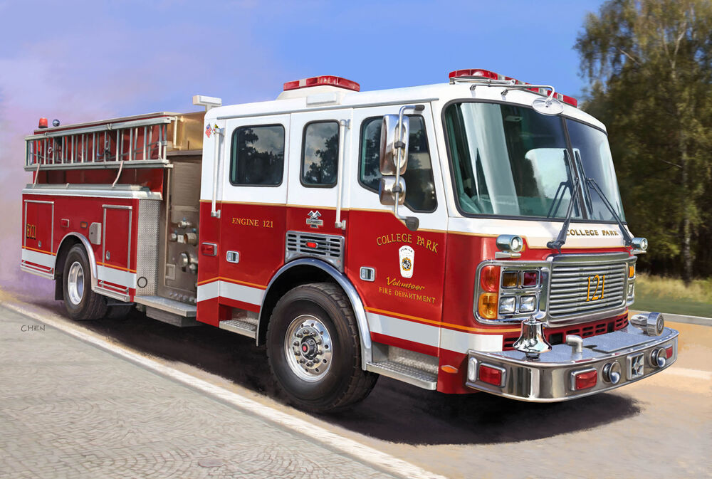 757445 American LaFrance Eagle  Fire Pumper