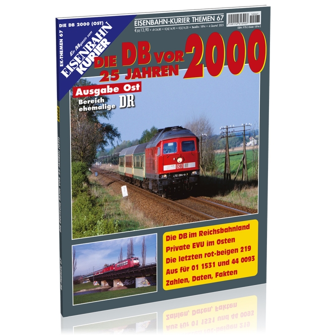1894 Die DB vor 25 Jahren - 2000 Ausgabe Ost