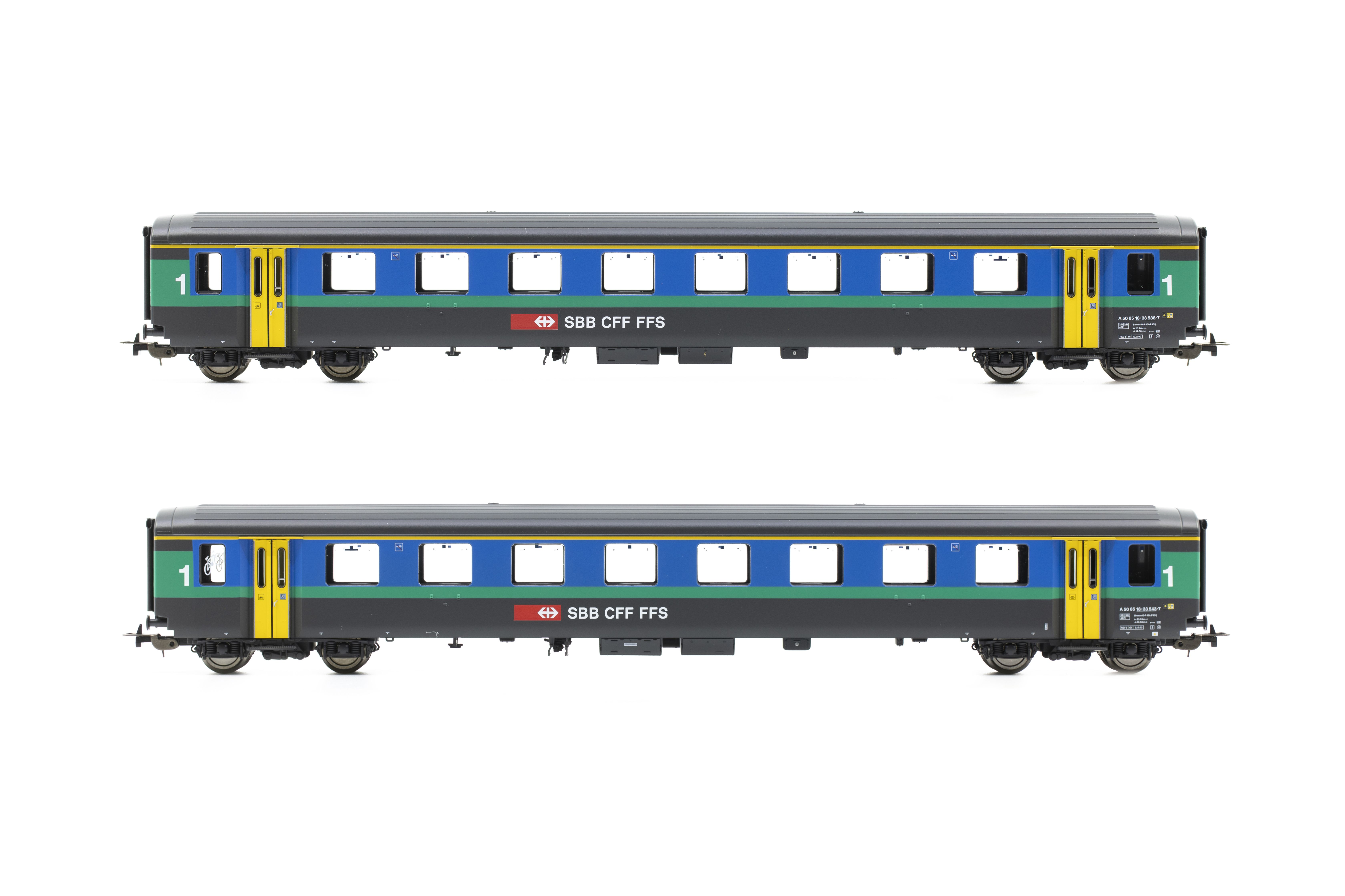 96797 SBB Personenwagen-Set EW I 1.Kl. Ep.5