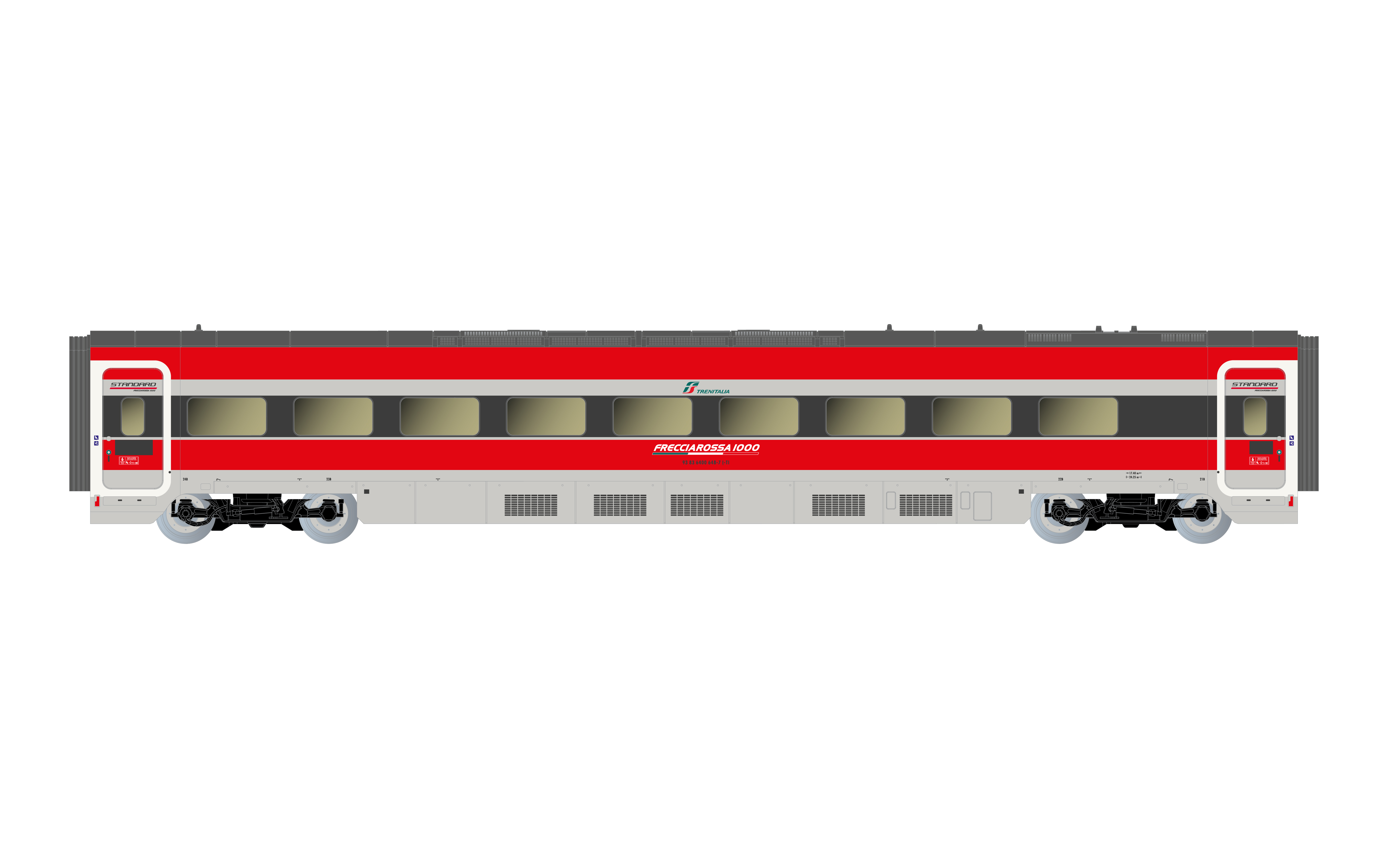 HN3514 FS Zwischenw. "Frecciar." Set 4tlg. Ep.6