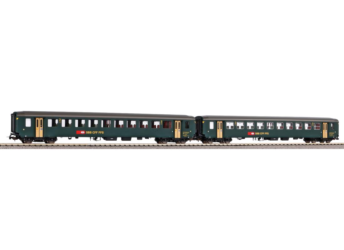 96786AC SBB Personenwagen-Set 2-tlg. Ep.4