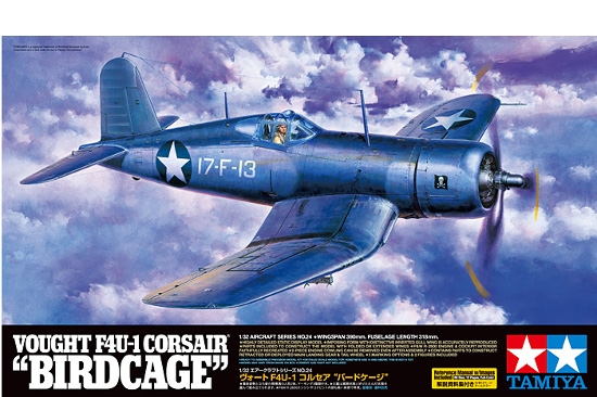 Tamiya 60324 Vought F4U-1 Corsair 'Birdcage'