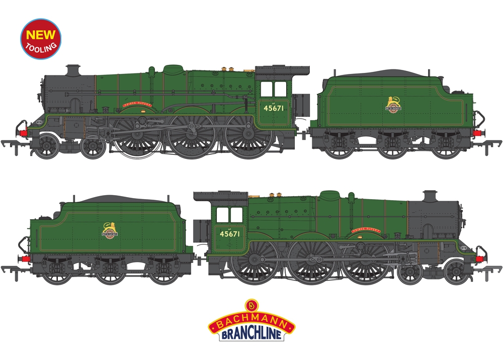 35-976 LMS Jubliee with Riveted Stanier Tender