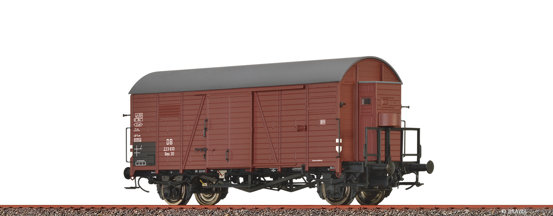 50744 DB gedeckter Güterwagen Gms 30 Ep.3