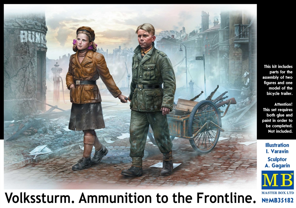 MB35182 Volkssturm. Ammunition to the Frontline