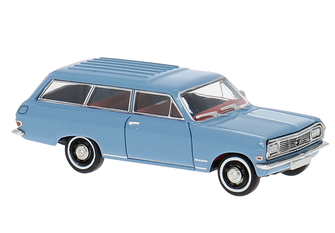 20476 Opel Rekord B CarAVan hellblau