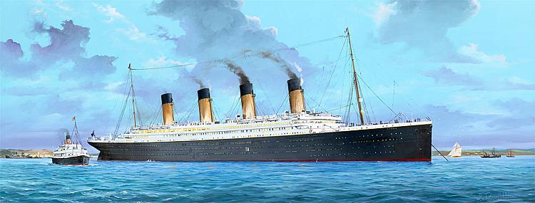 753719 RMS Titanic +LED Lights 03719