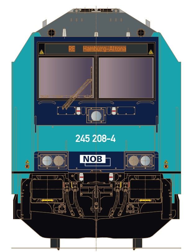 50145-04 DB Diesellok BR 245 208-4 Ep.6