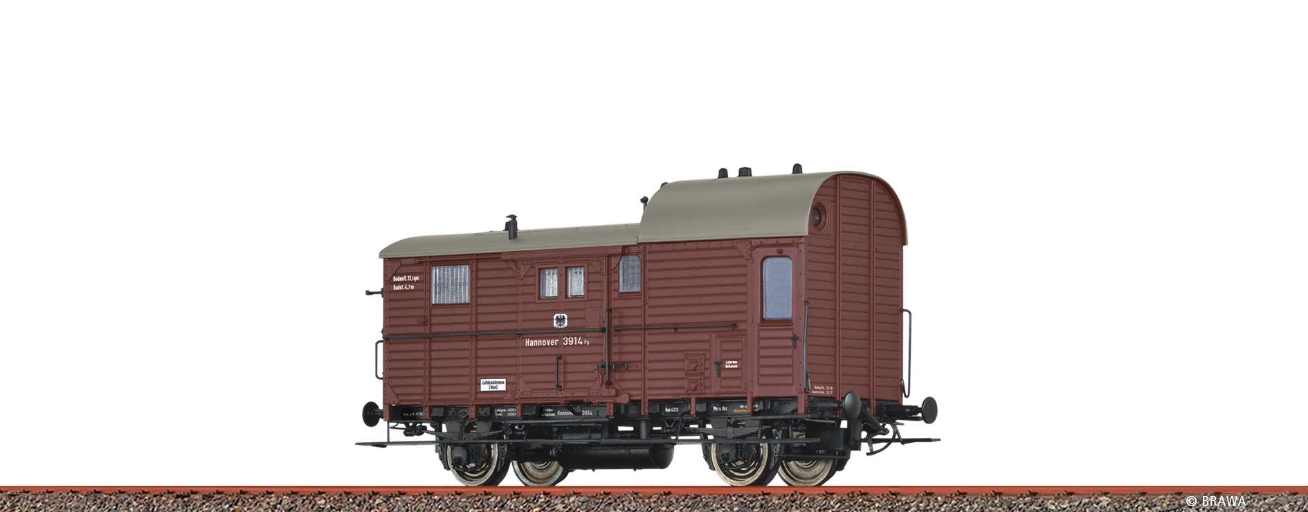 49428 K.P.E.V. Güterzuggepäckwagen Pg Ep.1