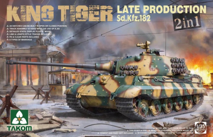 2130 Pz.Kpfw.VI Tiger II Sd.Kfz.182 KingTiger