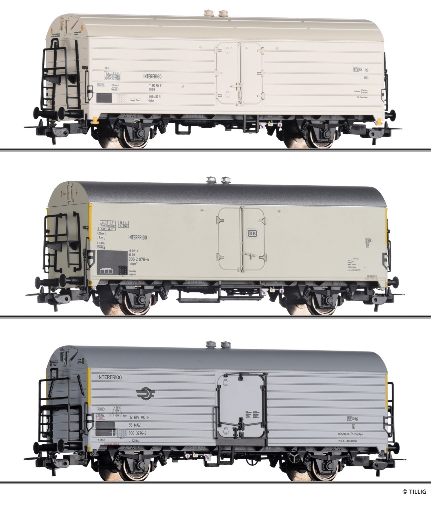 70052 DR DB MAV Kühlwagen-Set 3-tlg Ep.4