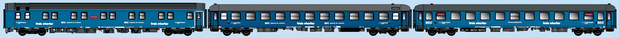 55390 Train Charter Schlafwagen-Set 3-tlg Ep.6