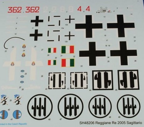 Special Hobby SH48206 Reggiane Re 2005 Saggitario