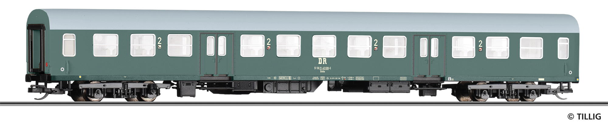12608 Reisezugwagen der DR