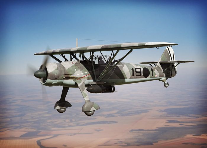 BRP72044 Hs 126 A-1 'Superpava' Legion Condor