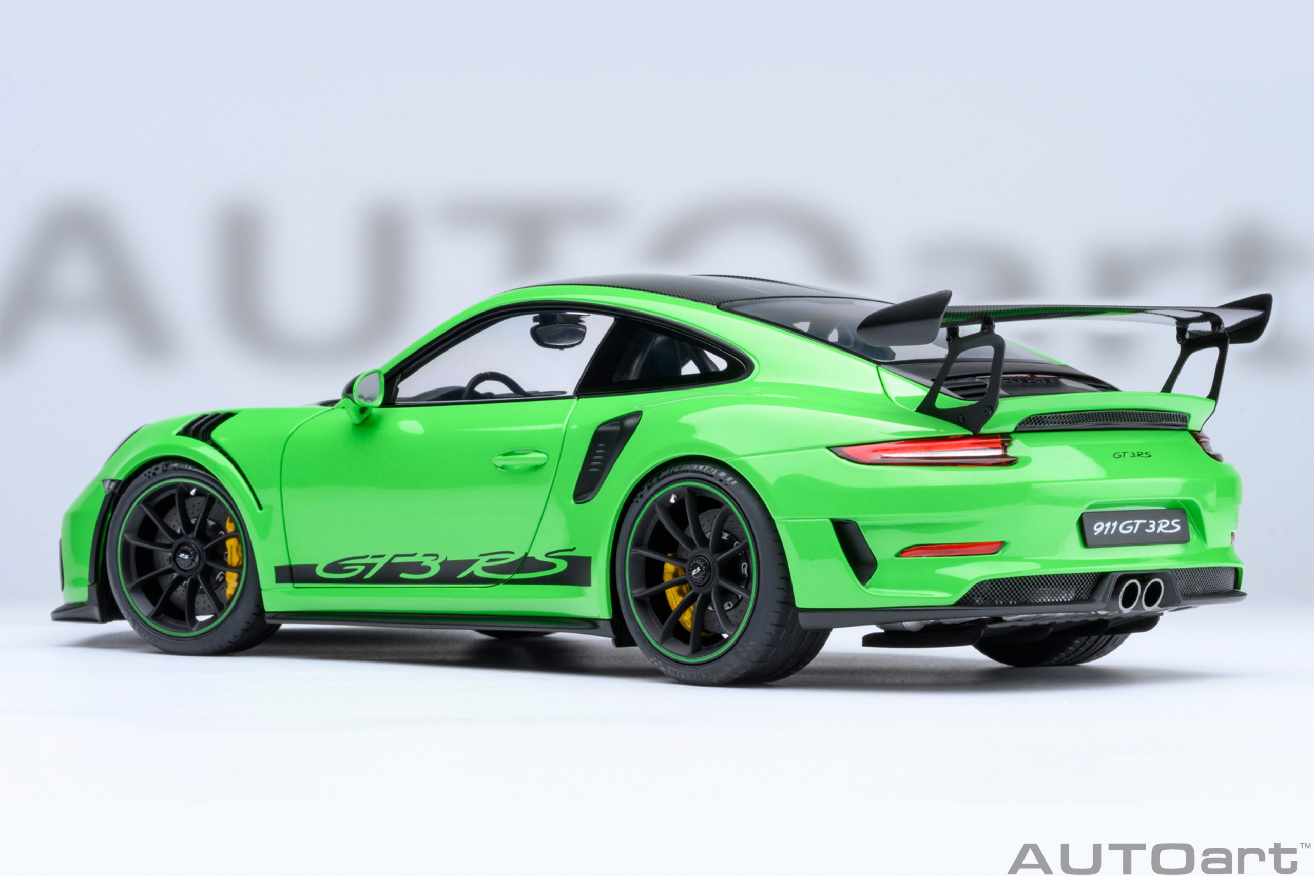 AUTOart 78179 Porsche 911 (991.2) GT3 RS Lizard Green