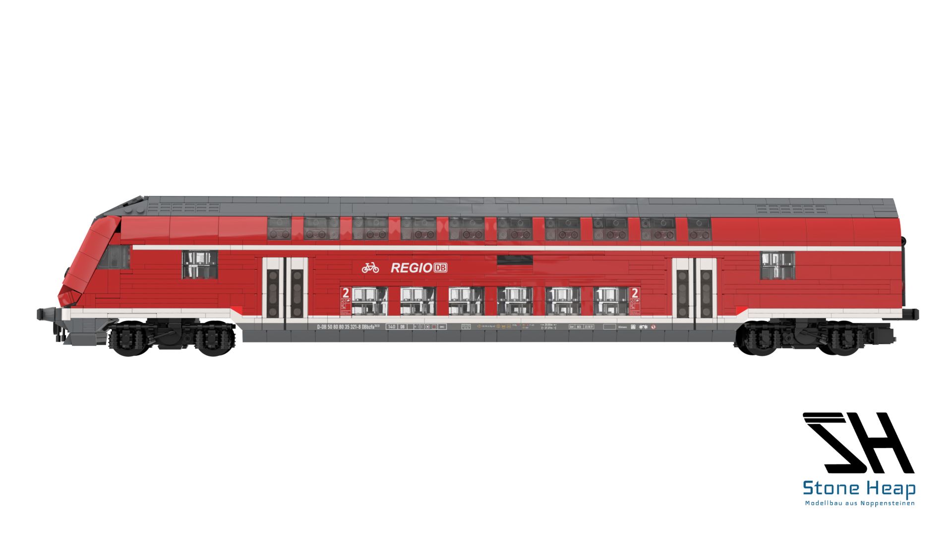 SH-3017 DBAG Dosto Steuerwagen DBbzfa 761