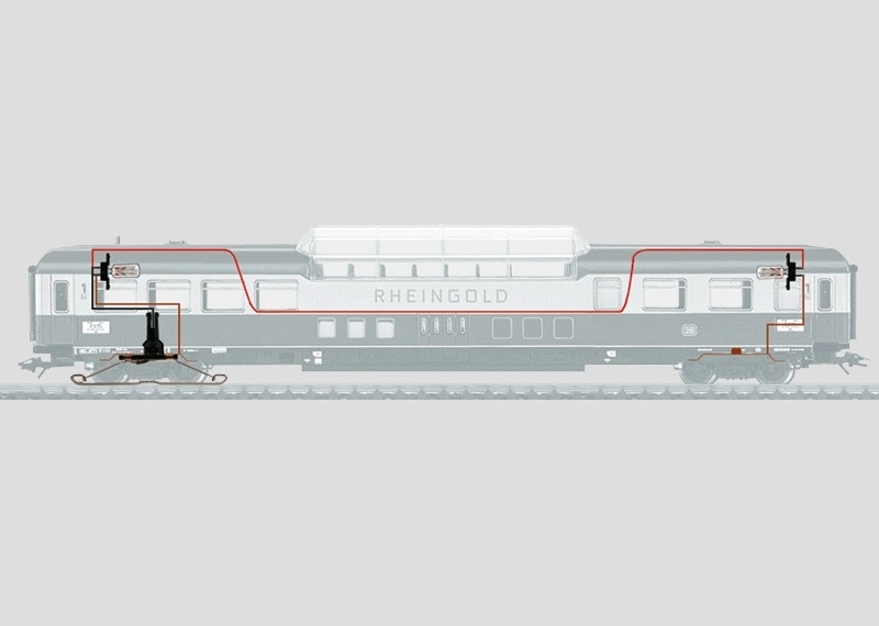 73161 Innenbeleuchtung Aussichtswagen