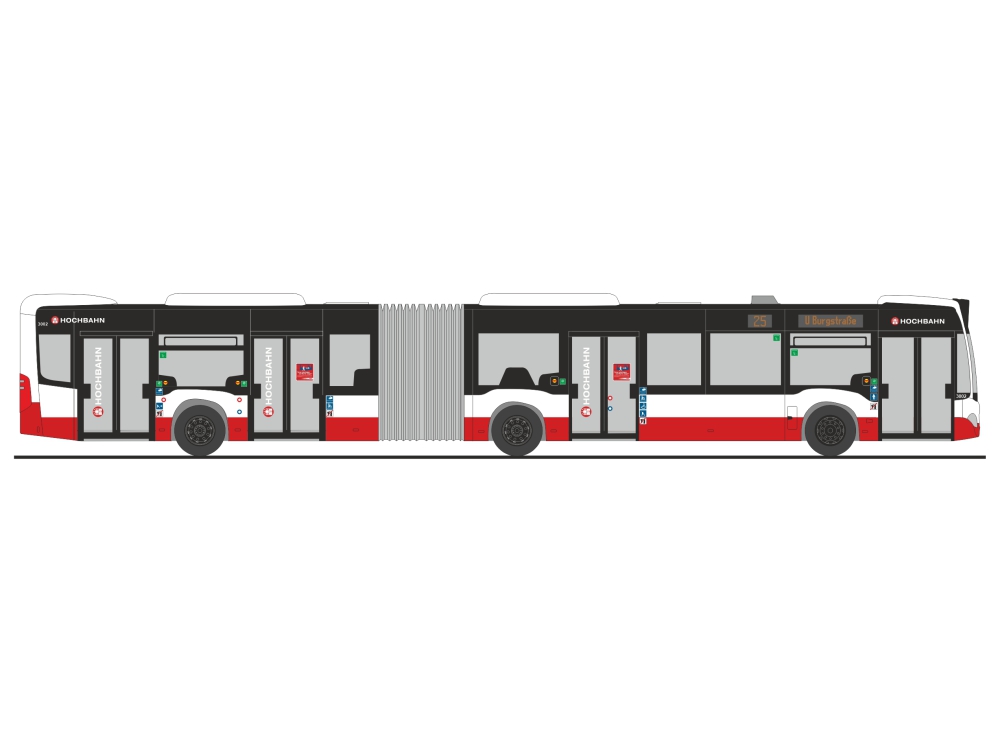 69332 MB Citaro G 12 Hamburger Hochbahn