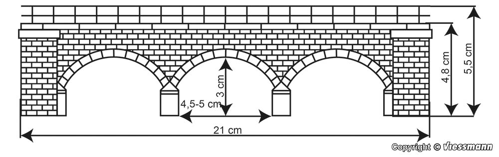 Kibri 37662 Wildeck-Brücke N/Z