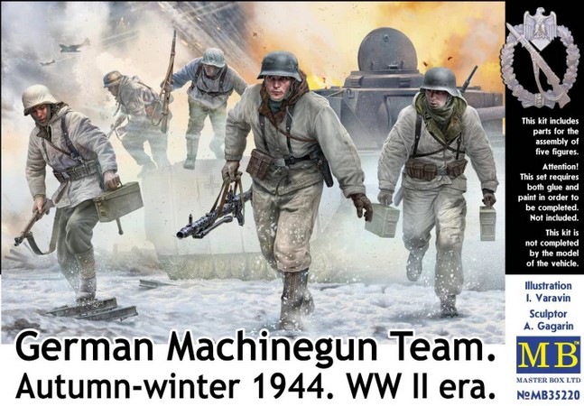 MB35220 German Machine Gun Team