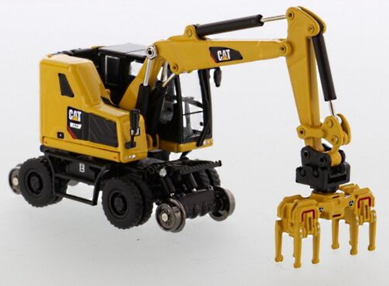 DM Diecast Masters 85612 Cat M323F Rail / Zweiwegebagger