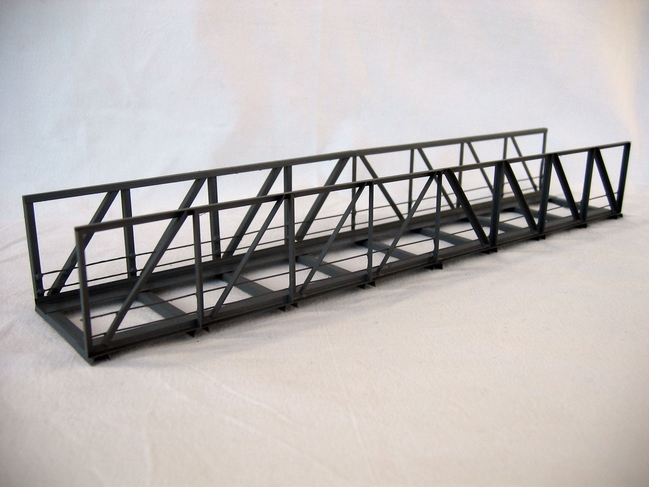 Hack V30 Vorflutbrücke 30cm, 55mm breit, grau