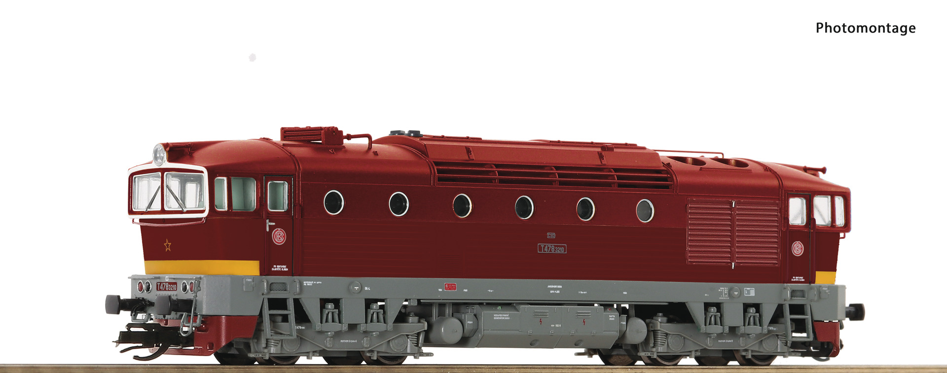 7380027 CSD Diesellok T 478 3210 Ep.4/5