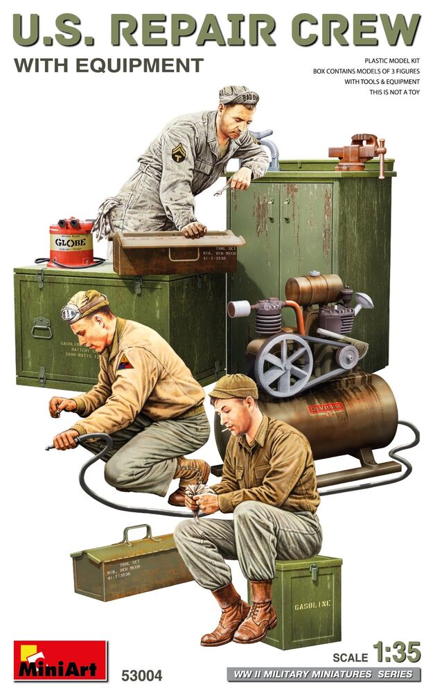 53004 U.S. Repair Crew w/Equipment