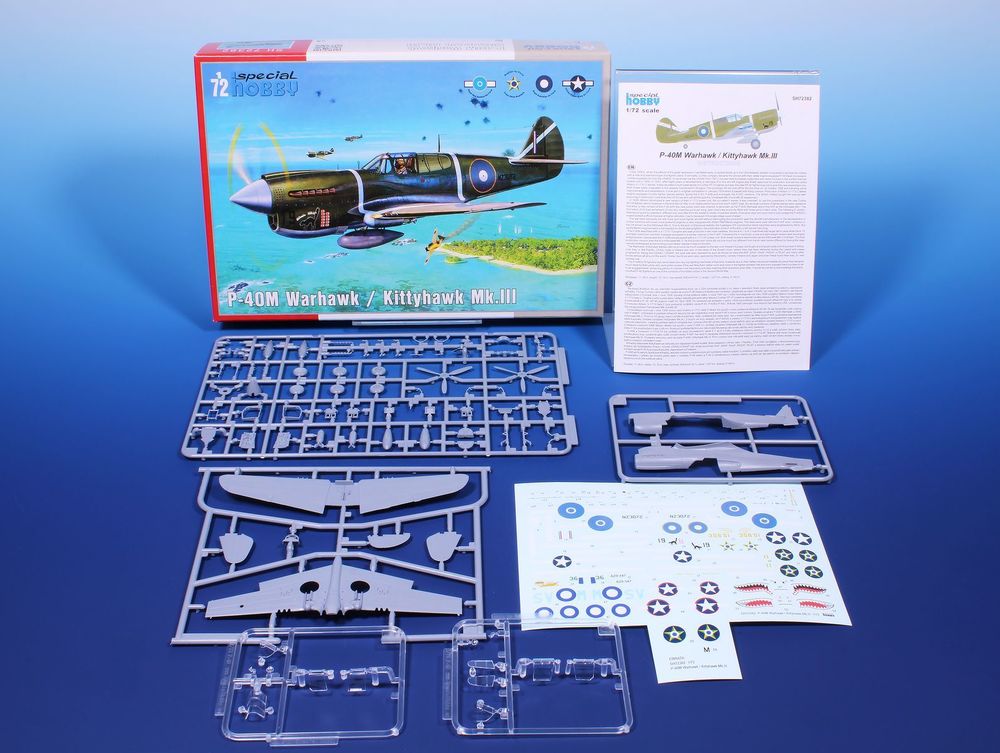Special Hobby SH72382 P-40M Warhawk / Kittyhawk Mk.III