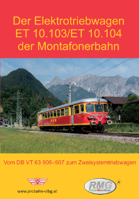 B25 Die Elektrotriebwagen ET10.103 /ET10.104