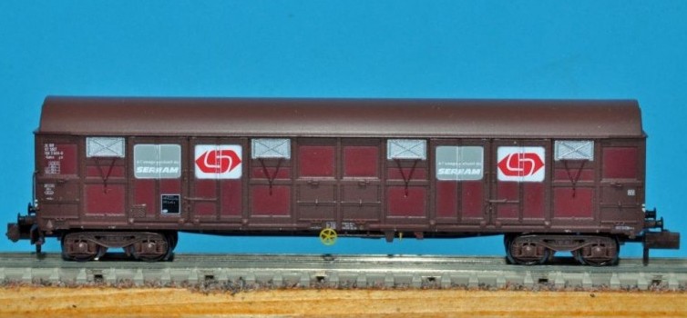 16013 SNCF gedeckte Güterwagen-Set 2-tlg Ep.5