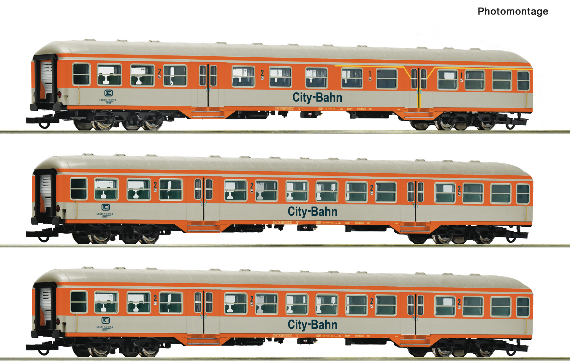 Roco 6200247 DB "City-Bahn" Wagenset 3tlg. Ep.4/5
