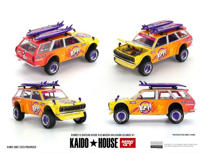 KHMG210 KaidoHouse: Datsun 510 WAGON 4X4 KAIDO