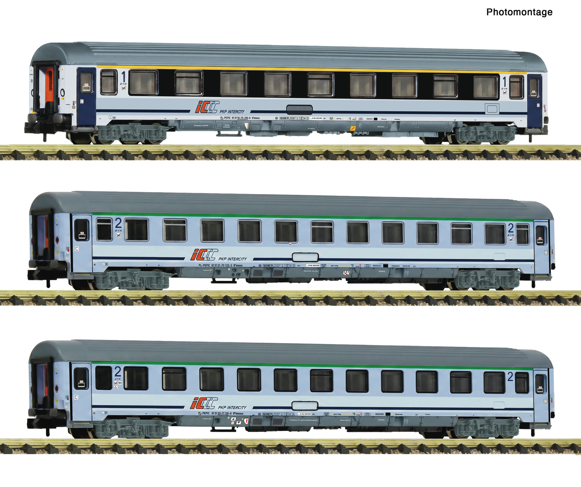 6260113 PKP IC-Personenwagen-Set Eurofima Ep.6