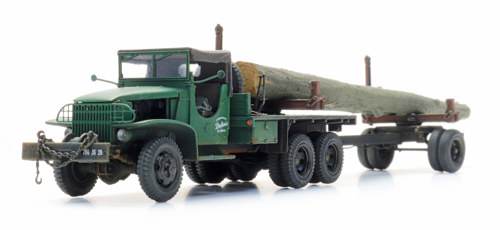 387.612 GMC CCKW-353 Holztransporter Transports