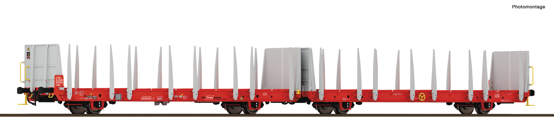 6600496 ÖBB/RCW Holztransportwagen Laaprs Ep.6