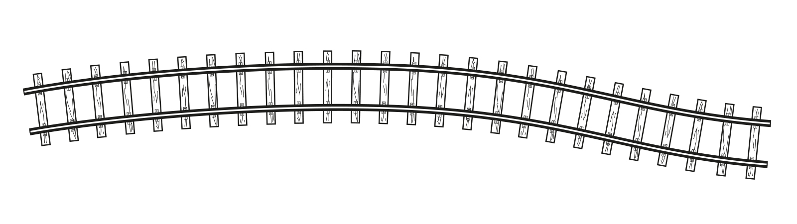 4002000 Gleis flexibel 500 mm
