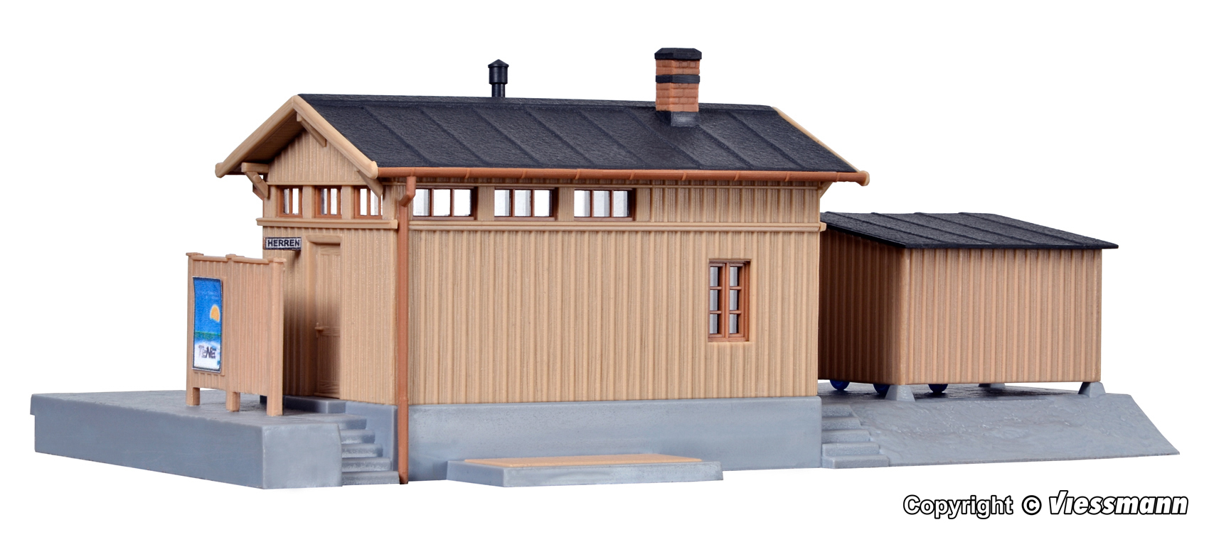 Kibri 39349 Nebengebäude mit Schuppen