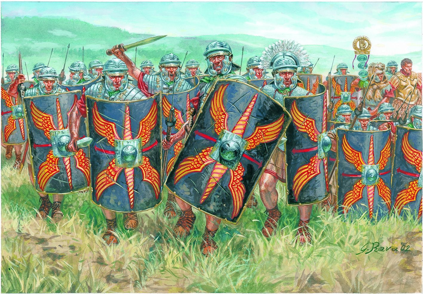 6047 Römische Infanterie 1. Jahrhundert