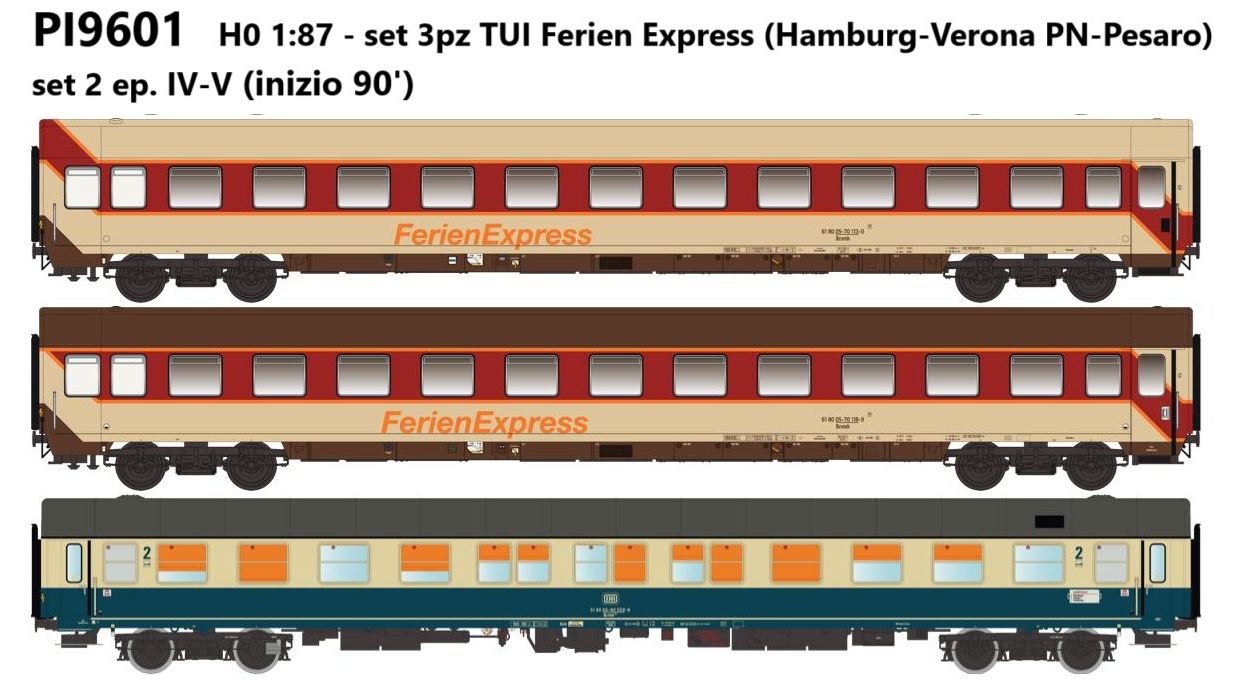 PI9601 TUI Ferienexpress Set 3-tlg. Ep.4/5