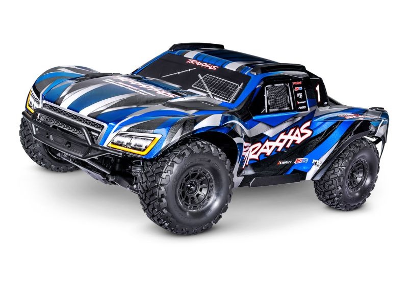 TRX102076-4BLUE MAXX-SLASH 6S 4x4 blau 1/8 Short-Course