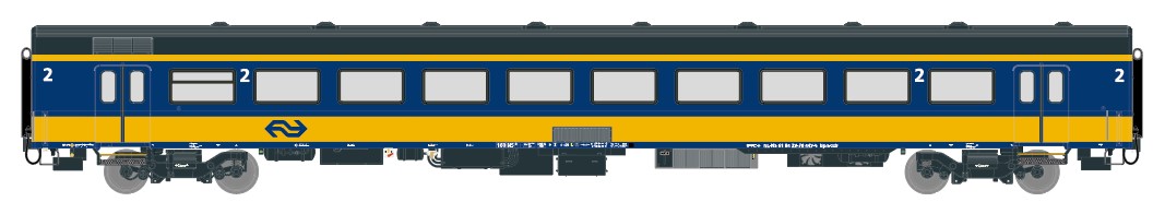 Exact-train 11103 NS Reisezugwagen ICRm Bf Ep.5