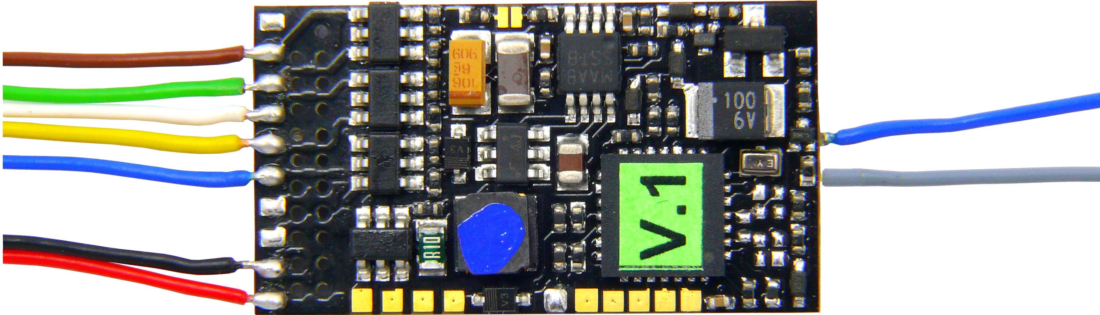 Zimo MX687W Funktionsdecoder mit 10 Drähten NV