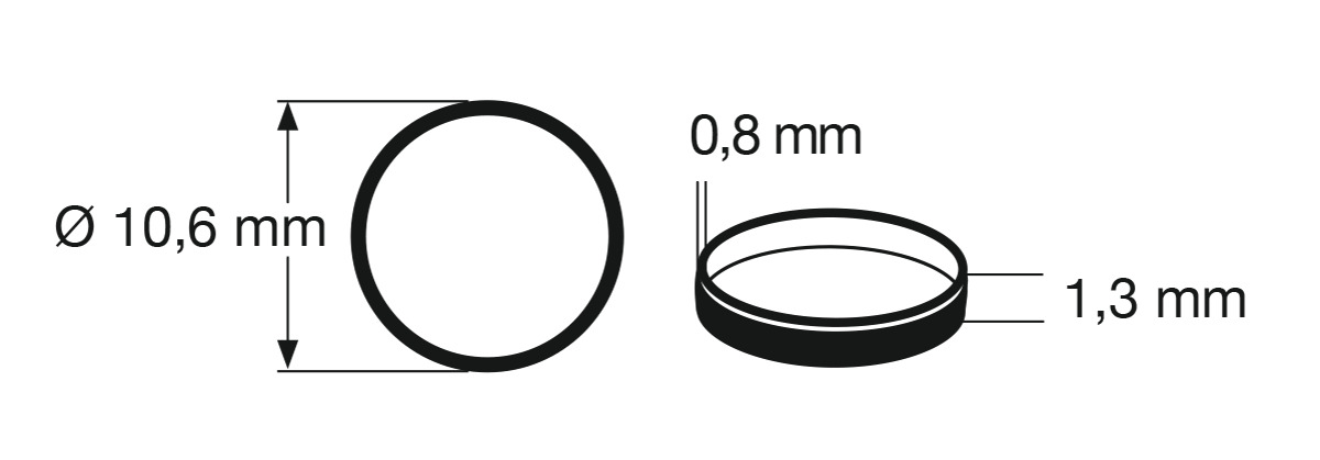 648005 Haftreifen-Satz 10,6 mm