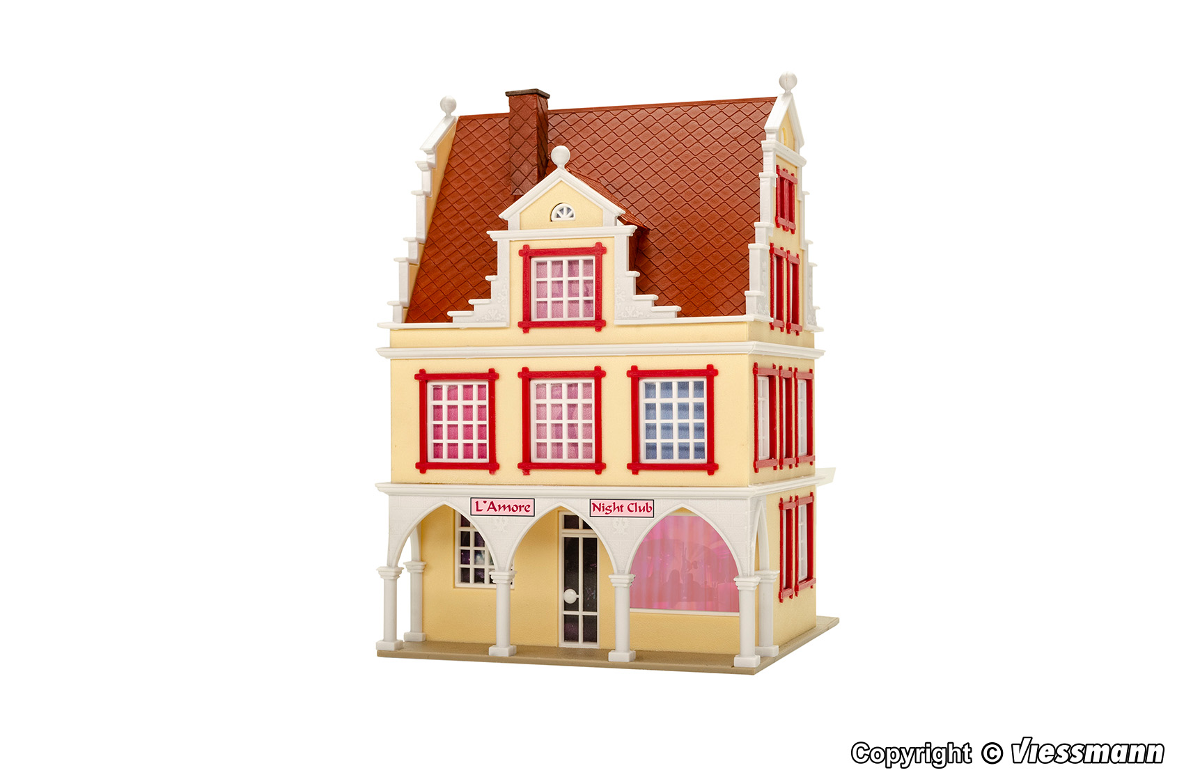 43871 Nachtclub L'Amore mit LED-Beleuchtung