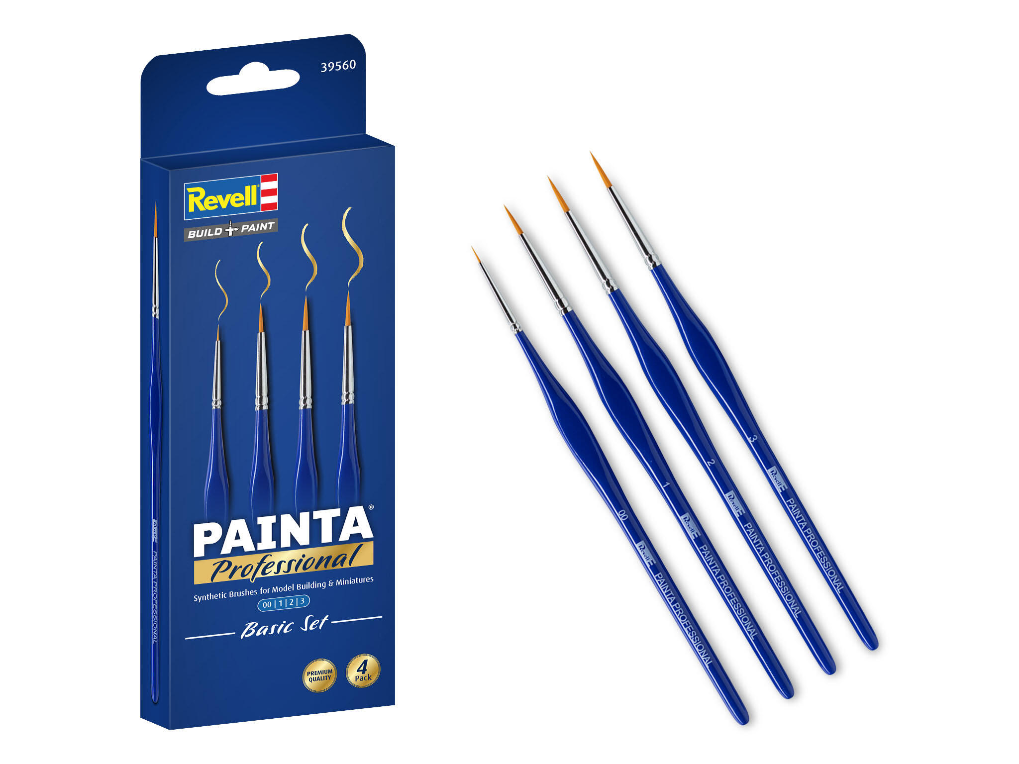 39560 Painta Professional Brushes: Basic Set
