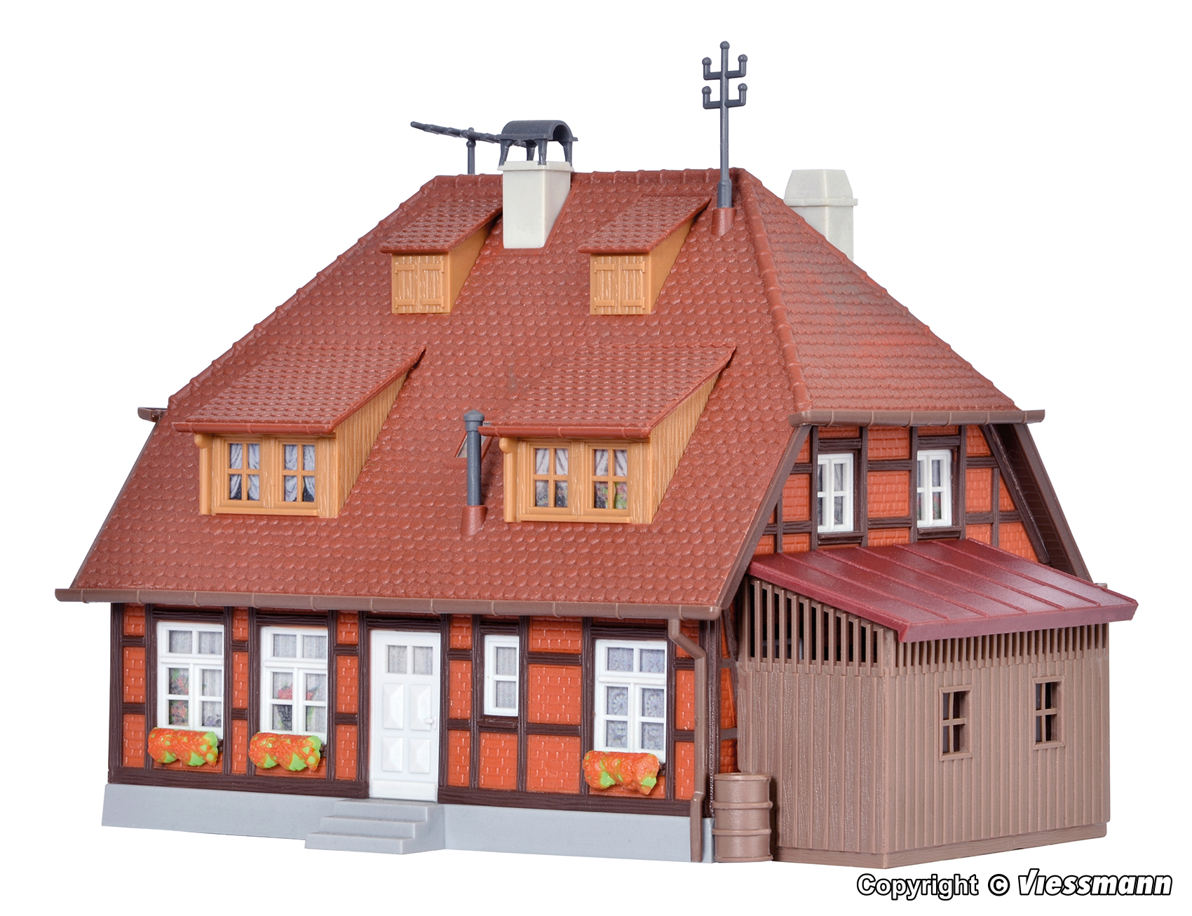 Kibri 38209 Haus Mühlenweg mit Hausbeleuchtung